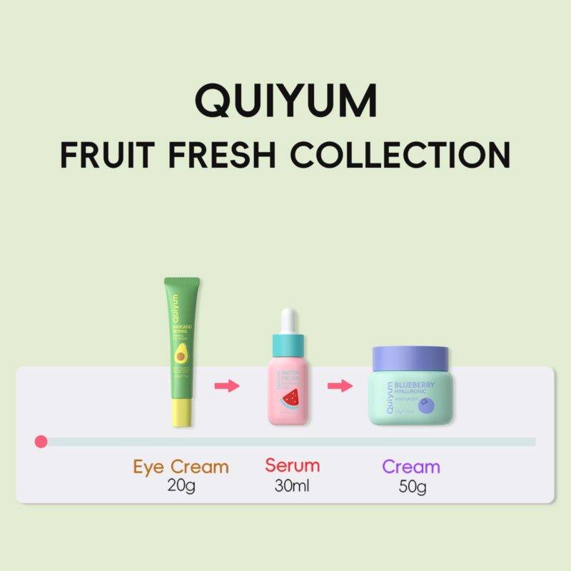 Skin Care Set, Fruit Women Beauty Gift Sets, Skincare Kit with Serum, Eye Cream, Face Cream Travel Kit for Women Wife Mother Teens Girls, TSA-friendly Sizes Birthday Gift 3pcs - Image 2