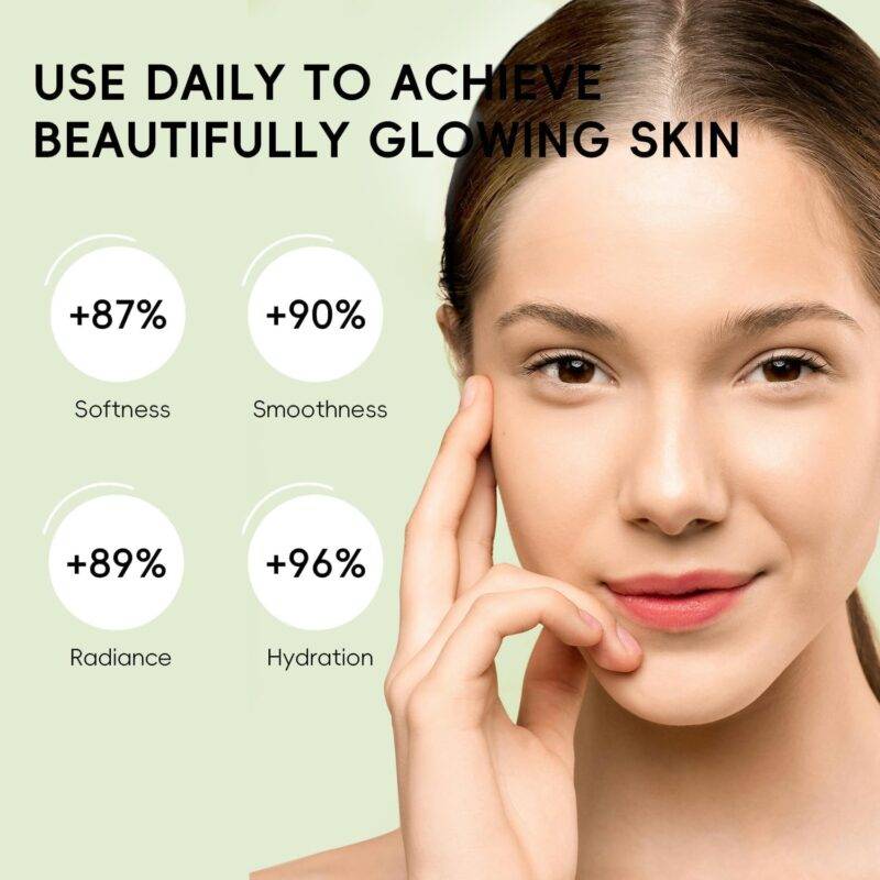 Skin Care Set, Fruit Women Beauty Gift Sets, Skincare Kit with Serum, Eye Cream, Face Cream Travel Kit for Women Wife Mother Teens Girls, TSA-friendly Sizes Birthday Gift 3pcs - Image 5